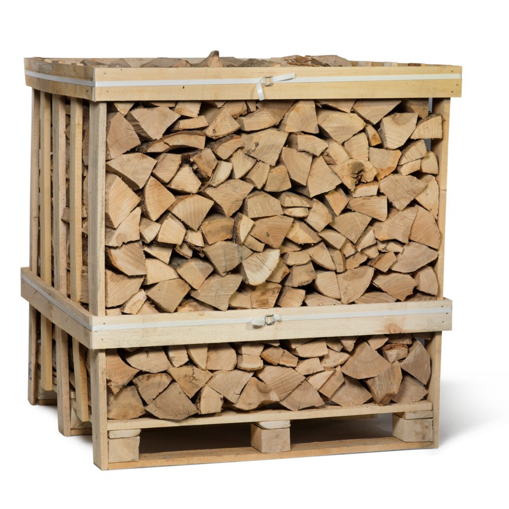Crate Kiln Dried Birch Hardwood Logs