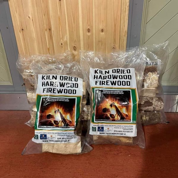 Premium Kiln Dried Hardwood Birch Logs 40LT Bag